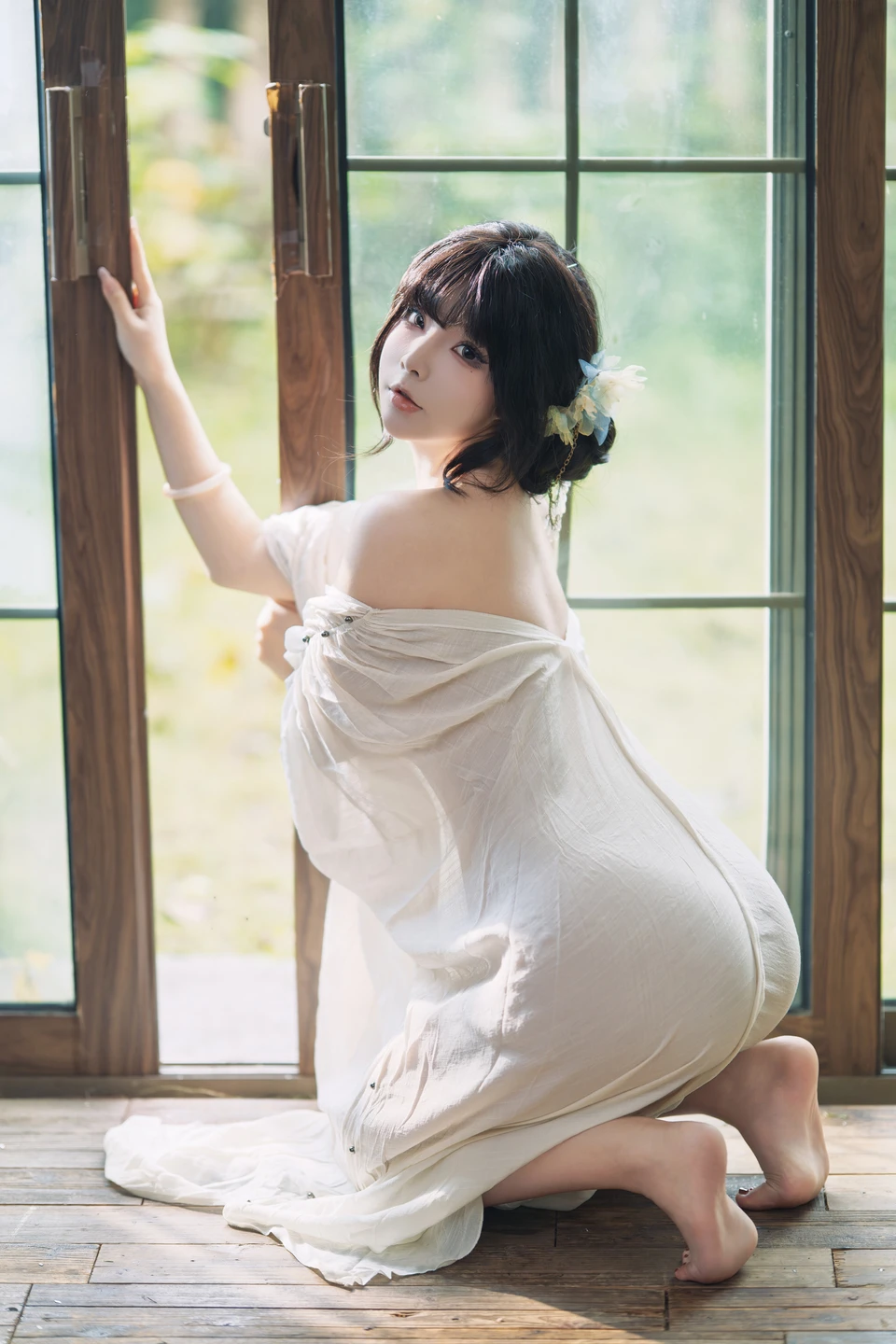 yuuhui玉汇 – NO.120 Spring Song [125P-2V-1.6G] (125 photos) - Yuuhuiyu Hui (yuuhui玉汇) - Photo 10 of 125