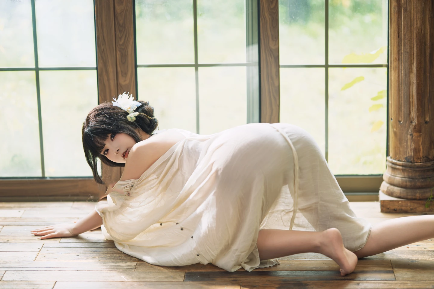 yuuhui玉汇 – NO.120 Spring Song [125P-2V-1.6G] (125 photos) - Yuuhuiyu Hui (yuuhui玉汇) - Photo 25 of 125