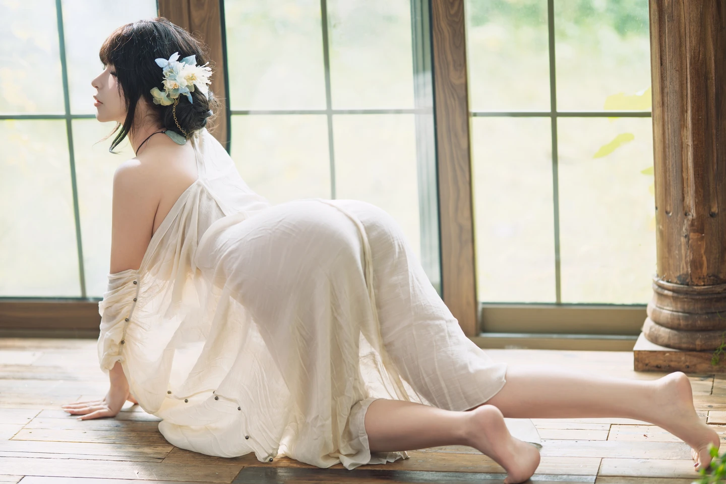 yuuhui玉汇 – NO.120 Spring Song [125P-2V-1.6G] (125 photos) - Yuuhuiyu Hui (yuuhui玉汇) - Photo 26 of 125