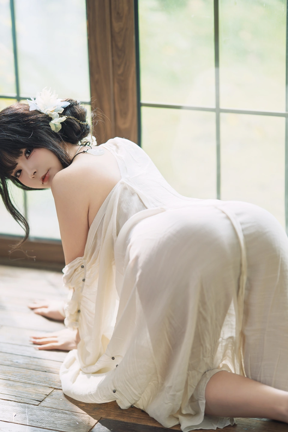 yuuhui玉汇 – NO.120 Spring Song [125P-2V-1.6G] (125 photos) - Yuuhuiyu Hui (yuuhui玉汇) - Photo 27 of 125