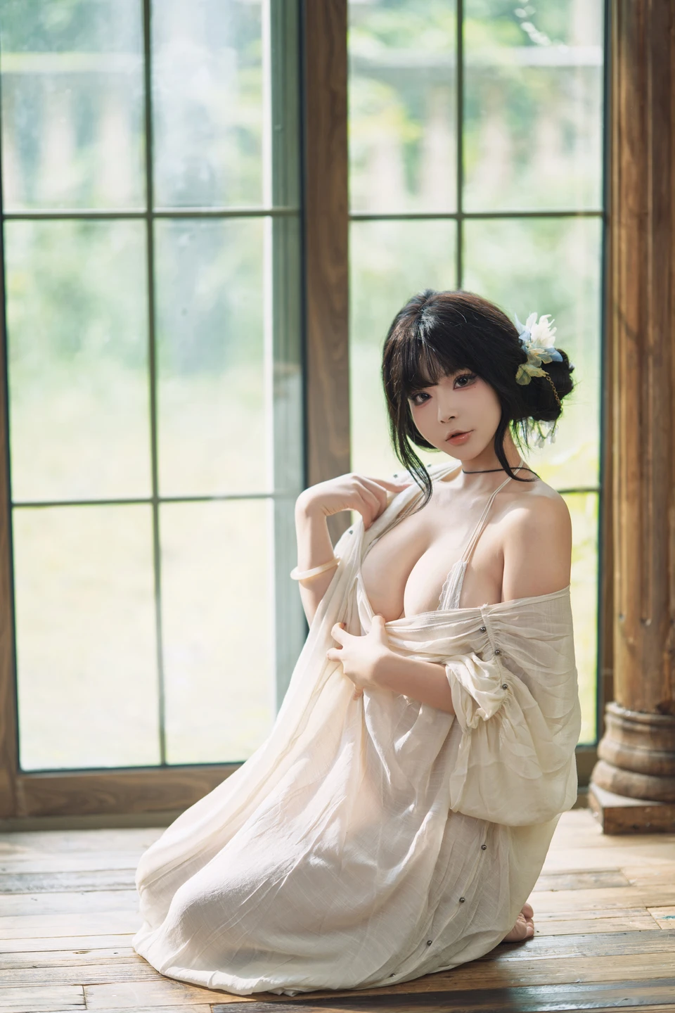 yuuhui玉汇 – NO.120 Spring Song [125P-2V-1.6G] (125 photos) - Yuuhuiyu Hui (yuuhui玉汇) - Photo 28 of 125