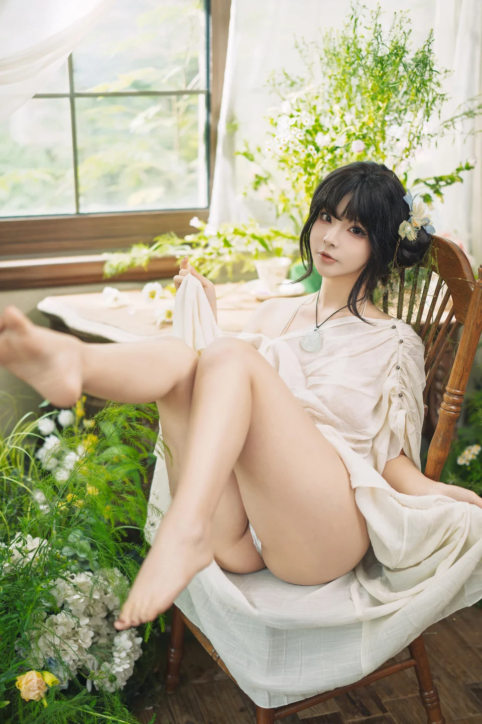 yuuhui玉汇 – NO.120 Spring Song [125P-2V-1.6G] (125 photos) - Yuuhuiyu Hui (yuuhui玉汇) - Photo 34 of 125