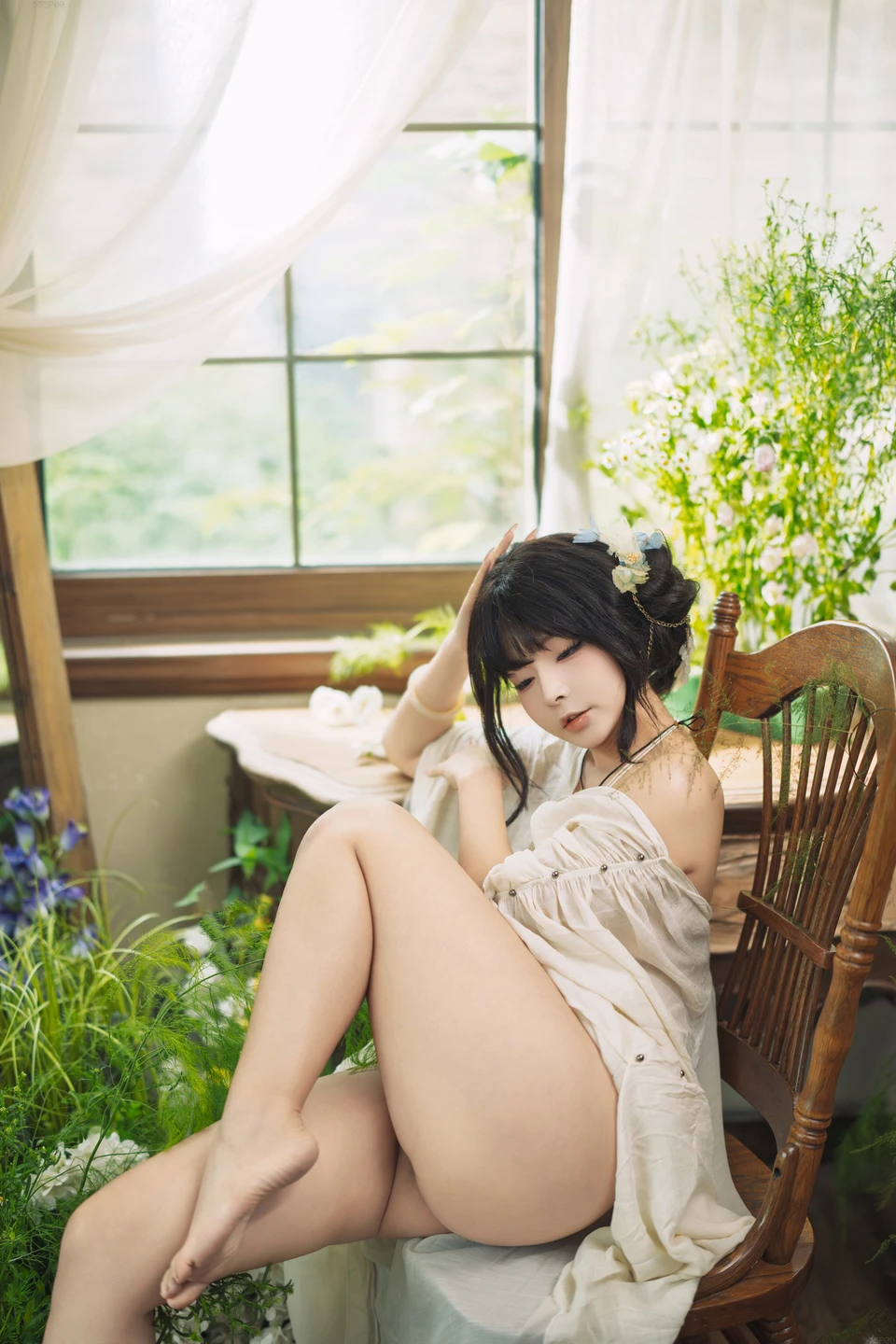 yuuhui玉汇 – NO.120 Spring Song [125P-2V-1.6G] (125 photos) - Yuuhuiyu Hui (yuuhui玉汇) - Photo 35 of 125