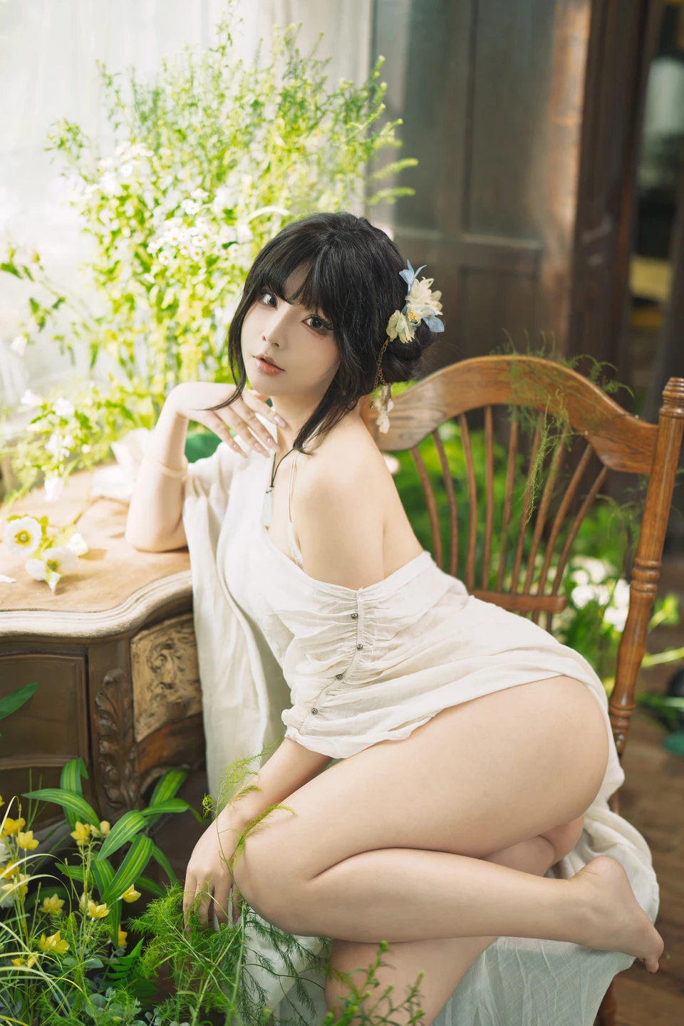 yuuhui玉汇 – NO.120 Spring Song [125P-2V-1.6G] (125 photos) - Yuuhuiyu Hui (yuuhui玉汇) - Photo 37 of 125