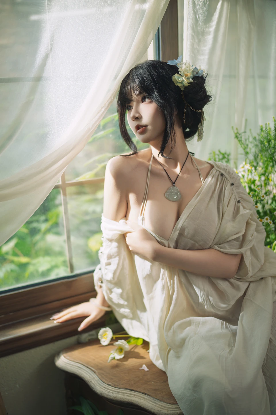 yuuhui玉汇 – NO.120 Spring Song [125P-2V-1.6G] (125 photos) - Yuuhuiyu Hui (yuuhui玉汇) - Photo 49 of 125