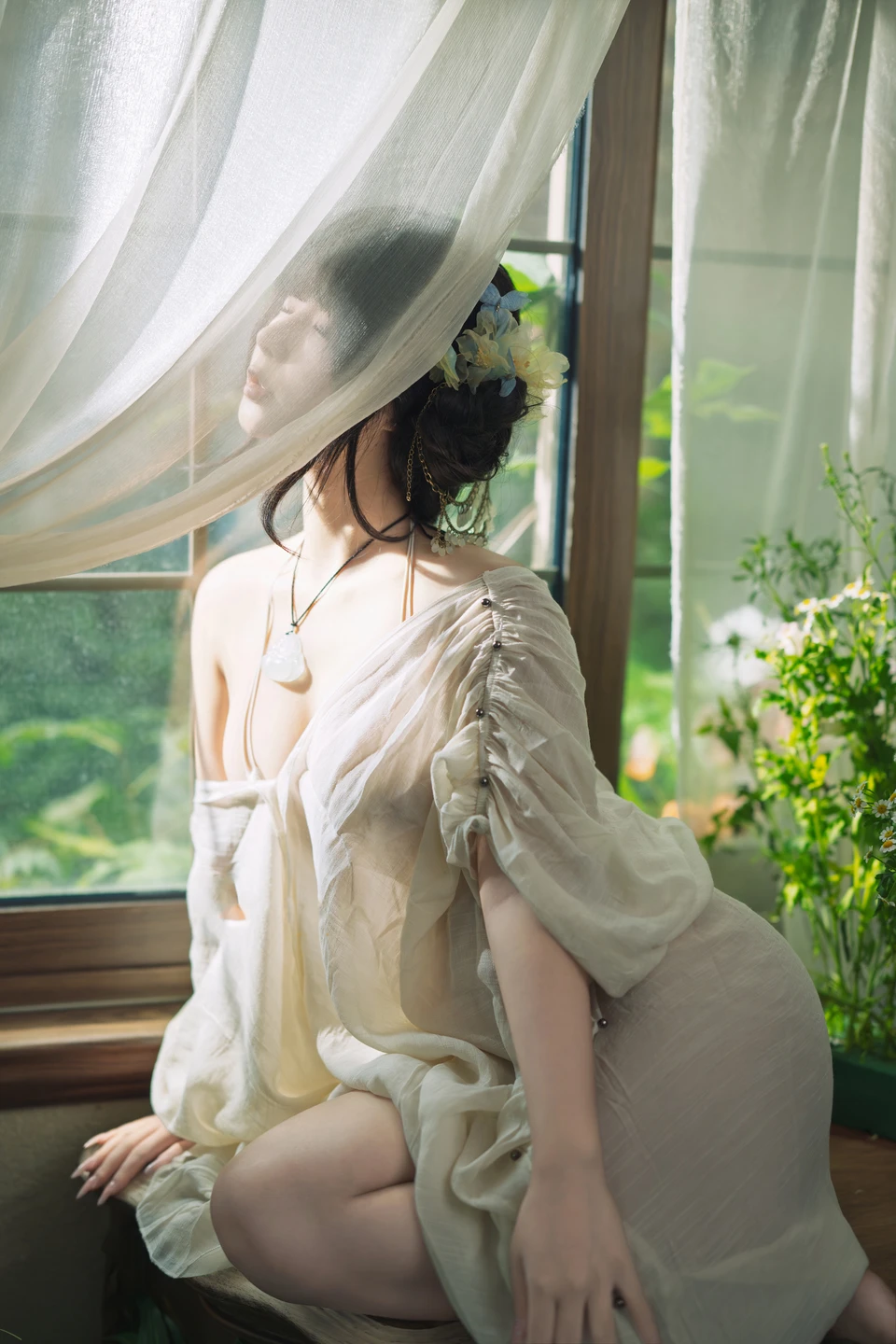 yuuhui玉汇 – NO.120 Spring Song [125P-2V-1.6G] (125 photos) - Yuuhuiyu Hui (yuuhui玉汇) - Photo 67 of 125