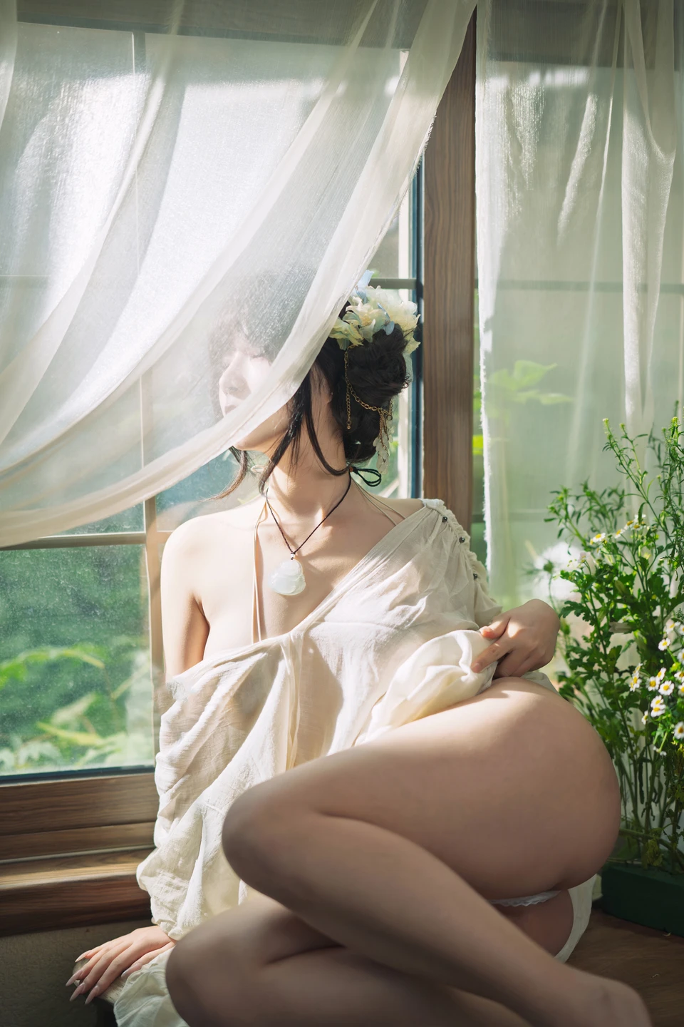 yuuhui玉汇 – NO.120 Spring Song [125P-2V-1.6G] (125 photos) - Yuuhuiyu Hui (yuuhui玉汇) - Photo 68 of 125
