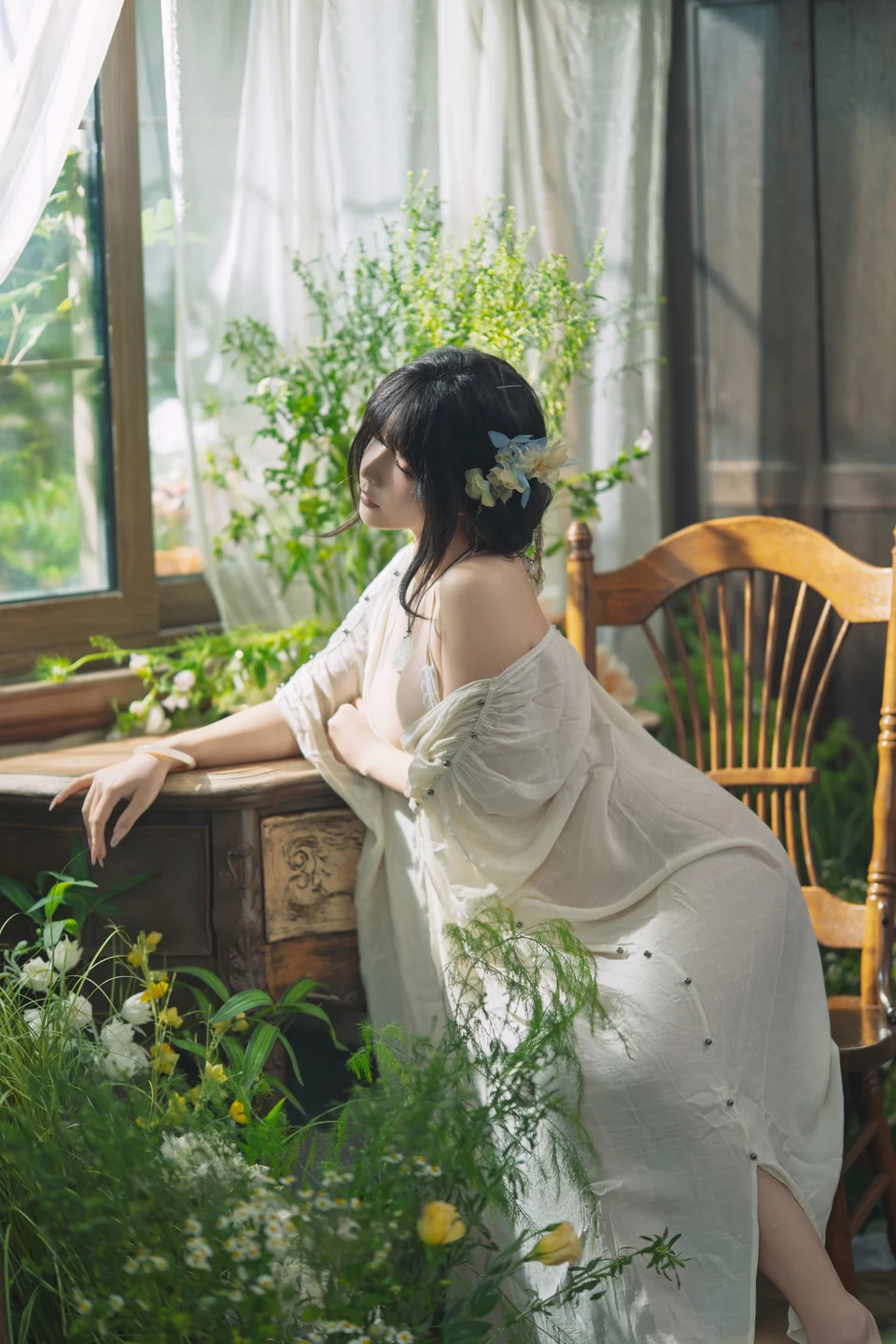 yuuhui玉汇 – NO.120 Spring Song [125P-2V-1.6G] (125 photos) - Yuuhuiyu Hui (yuuhui玉汇) - Photo 76 of 125