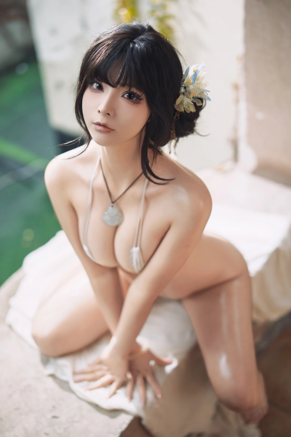 yuuhui玉汇 – NO.120 Spring Song [125P-2V-1.6G] (125 photos) - Yuuhuiyu Hui (yuuhui玉汇) - Photo 89 of 125