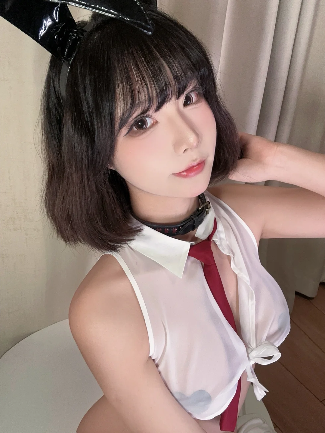 yuuhui玉汇 – NO.128 25.7 Patreon Member Student Bunny [50P-2V-339M] (50 photos) - Yuuhuiyu Hui (yuuhui玉汇) - Photo 4 of 50