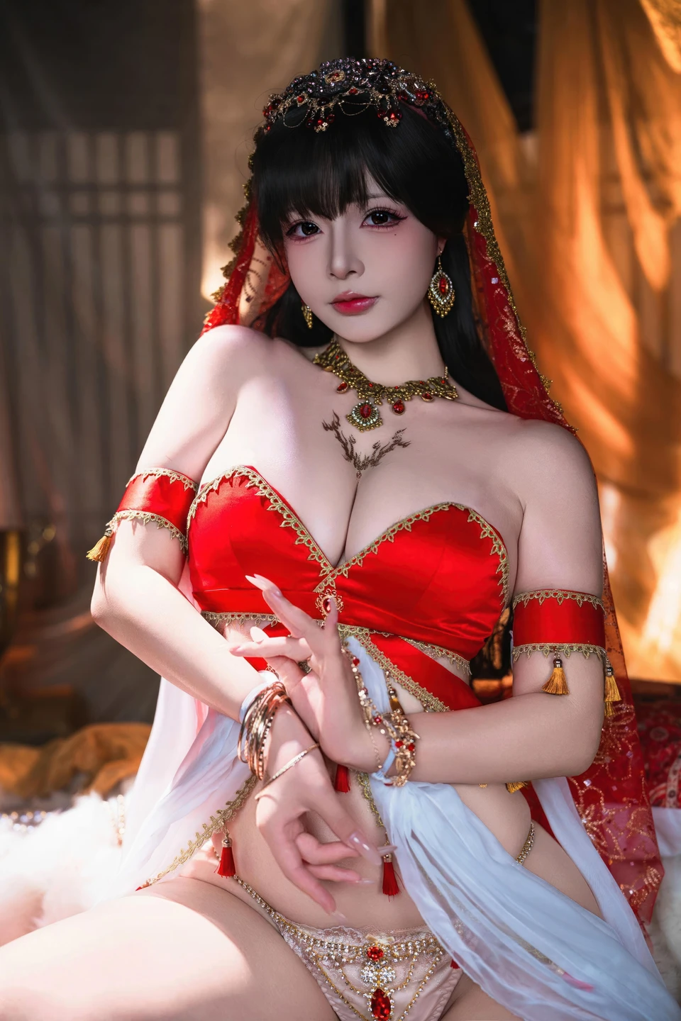yuuhui玉汇 – NO.152 Loulan Phantom Dream [126P-3V-2.38G] (126 photos) - Yuuhuiyu Hui (yuuhui玉汇) - Photo 15 of 126