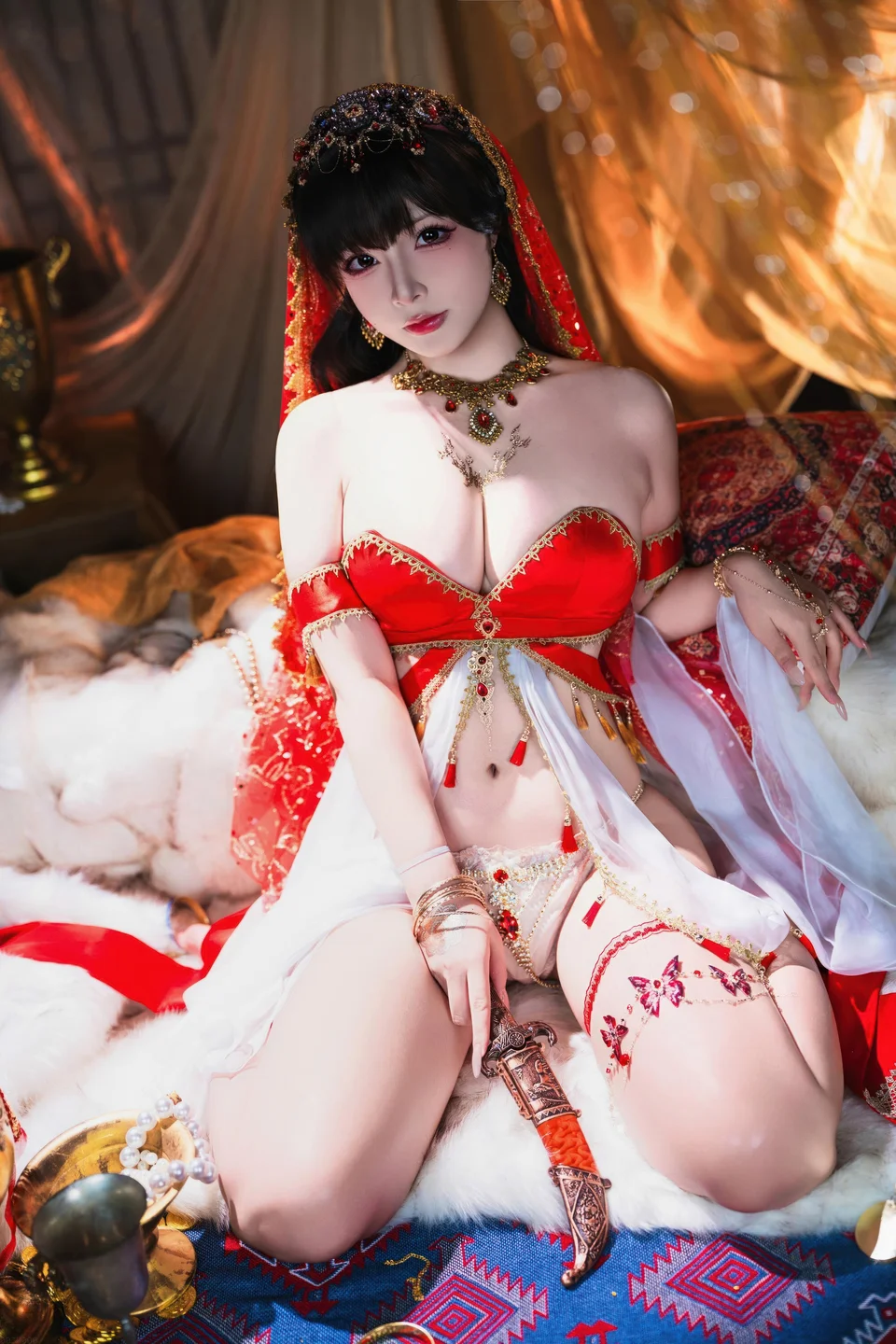 yuuhui玉汇 – NO.152 Loulan Phantom Dream [126P-3V-2.38G] (126 photos) - Yuuhuiyu Hui (yuuhui玉汇) - Photo 23 of 126