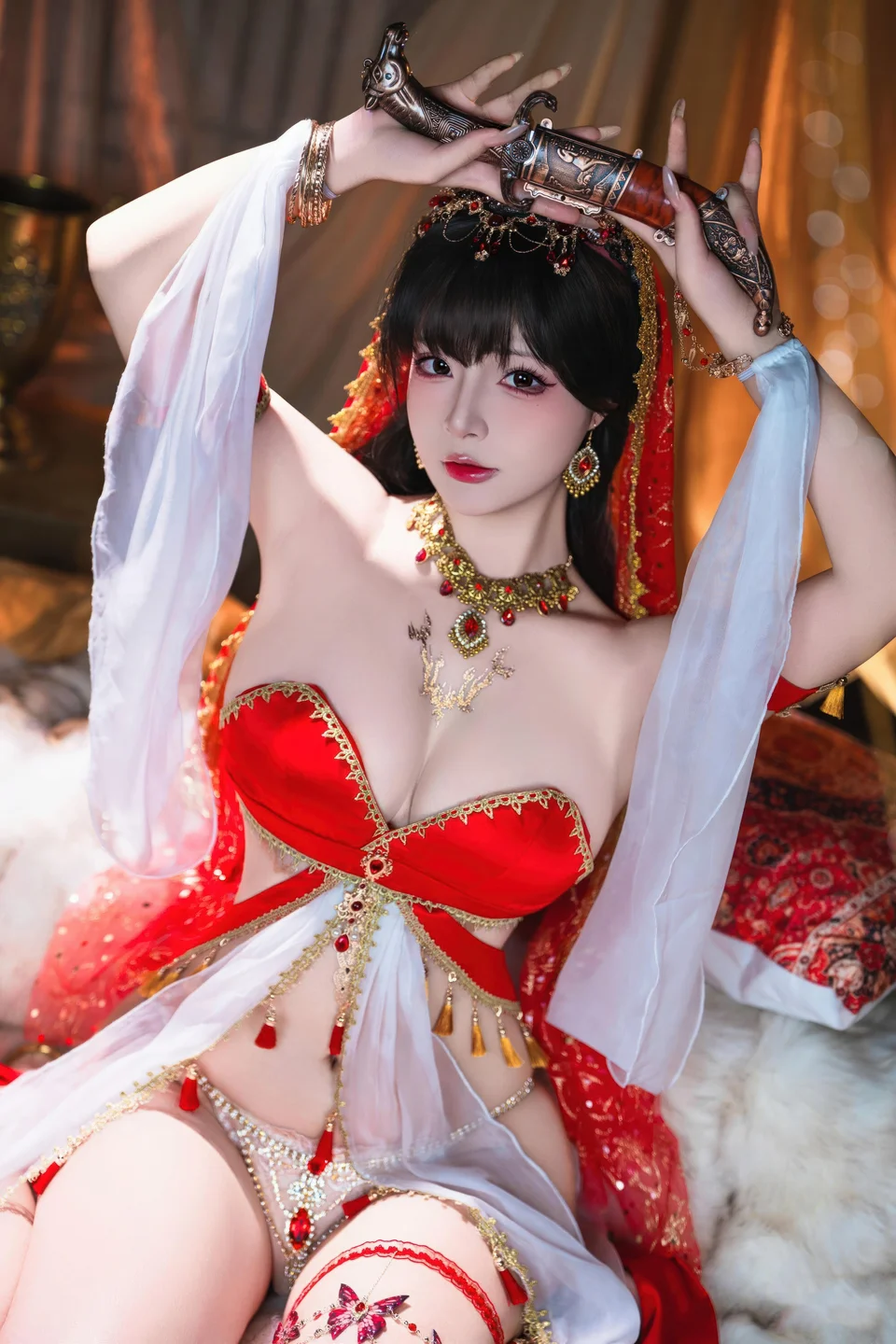 yuuhui玉汇 – NO.152 Loulan Phantom Dream [126P-3V-2.38G] (126 photos) - Yuuhuiyu Hui (yuuhui玉汇) - Photo 24 of 126