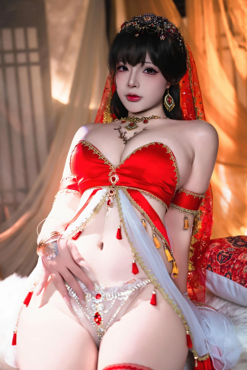 yuuhui玉汇 – NO.152 Loulan Phantom Dream [126P-3V-2.38G] (126 photos) - Yuuhuiyu Hui (yuuhui玉汇) - Photo 59 of 126