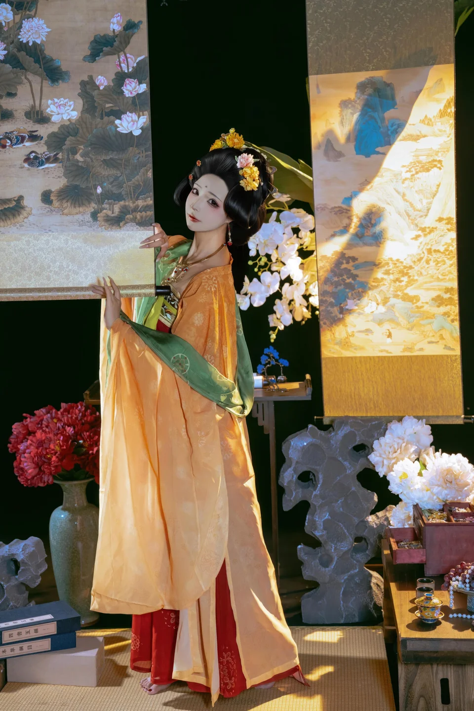 yuuhui玉汇 – NO.158 Tang Palace Night Banquet (136 photos) - Yuuhuiyu Hui (yuuhui玉汇) - Photo 5 of 136