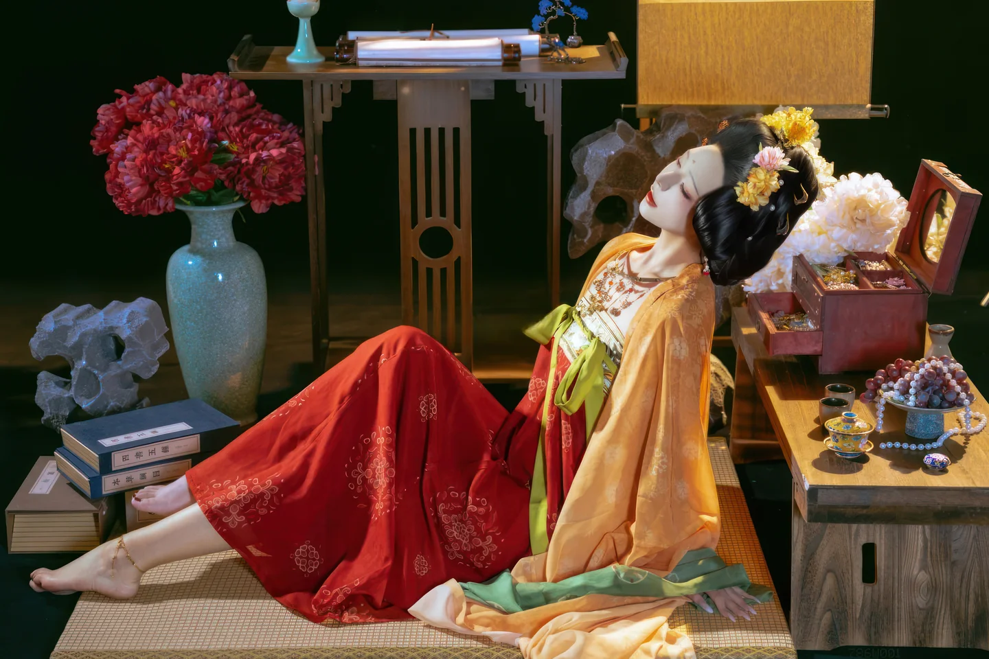 yuuhui玉汇 – NO.158 Tang Palace Night Banquet (136 photos) - Yuuhuiyu Hui (yuuhui玉汇) - Photo 8 of 136