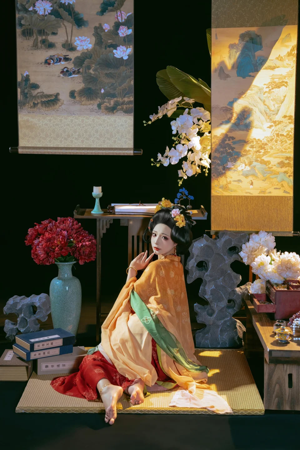 yuuhui玉汇 – NO.158 Tang Palace Night Banquet (136 photos) - Yuuhuiyu Hui (yuuhui玉汇) - Photo 9 of 136