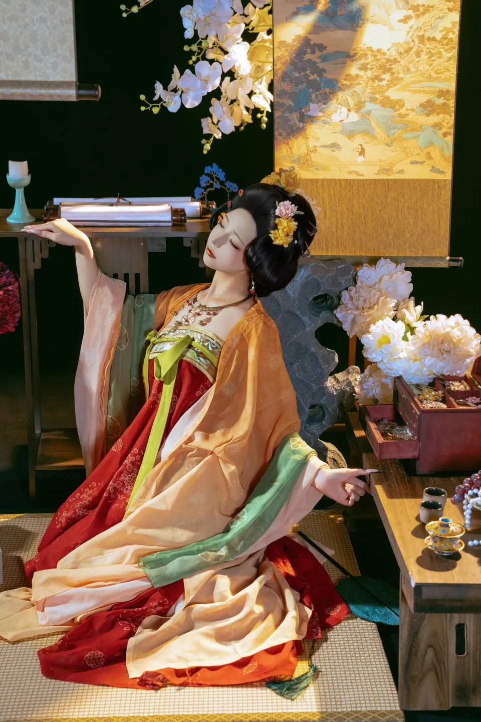 yuuhui玉汇 – NO.158 Tang Palace Night Banquet (136 photos) - Yuuhuiyu Hui (yuuhui玉汇) - Photo 10 of 136