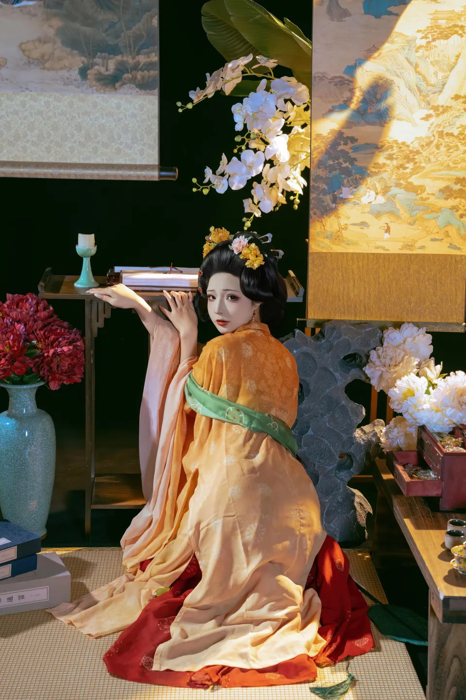 yuuhui玉汇 – NO.158 Tang Palace Night Banquet (136 photos) - Yuuhuiyu Hui (yuuhui玉汇) - Photo 11 of 136