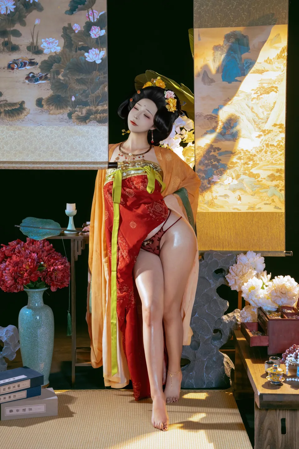yuuhui玉汇 – NO.158 Tang Palace Night Banquet (136 photos) - Yuuhuiyu Hui (yuuhui玉汇) - Photo 15 of 136