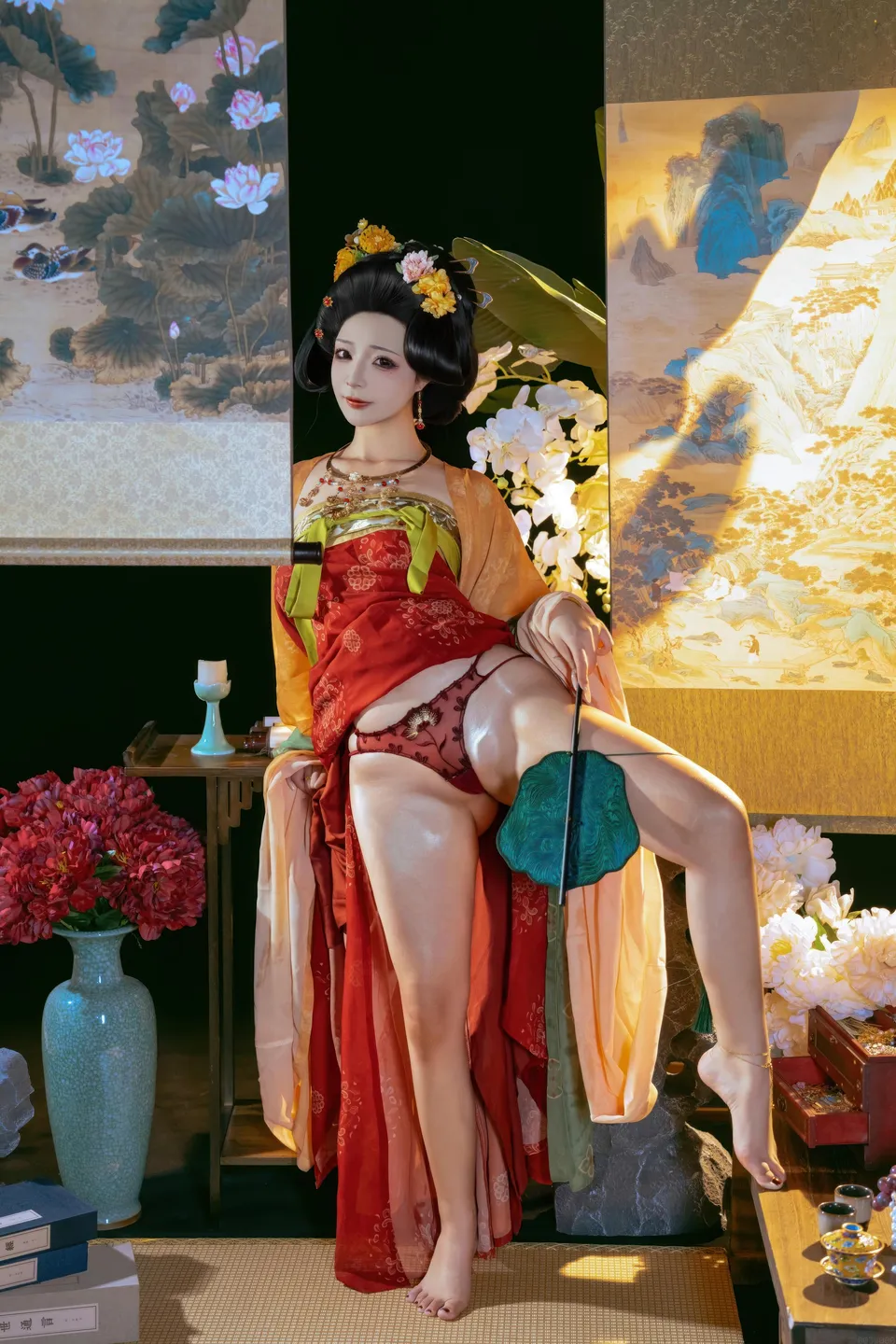 yuuhui玉汇 – NO.158 Tang Palace Night Banquet (136 photos) - Yuuhuiyu Hui (yuuhui玉汇) - Photo 16 of 136