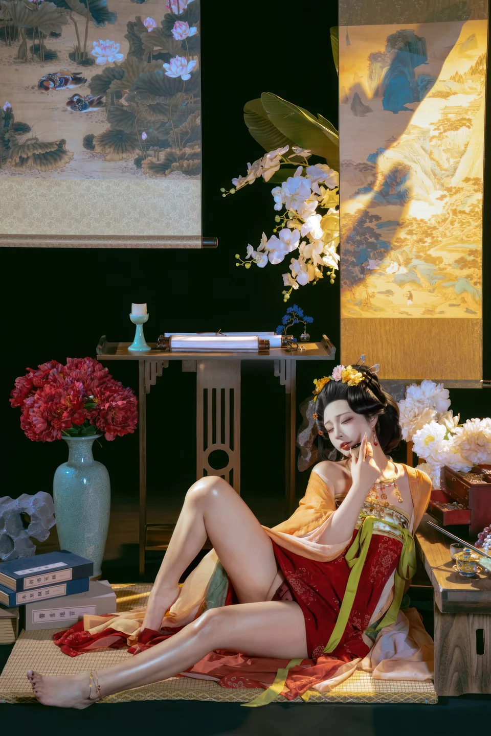 yuuhui玉汇 – NO.158 Tang Palace Night Banquet (136 photos) - Yuuhuiyu Hui (yuuhui玉汇) - Photo 22 of 136