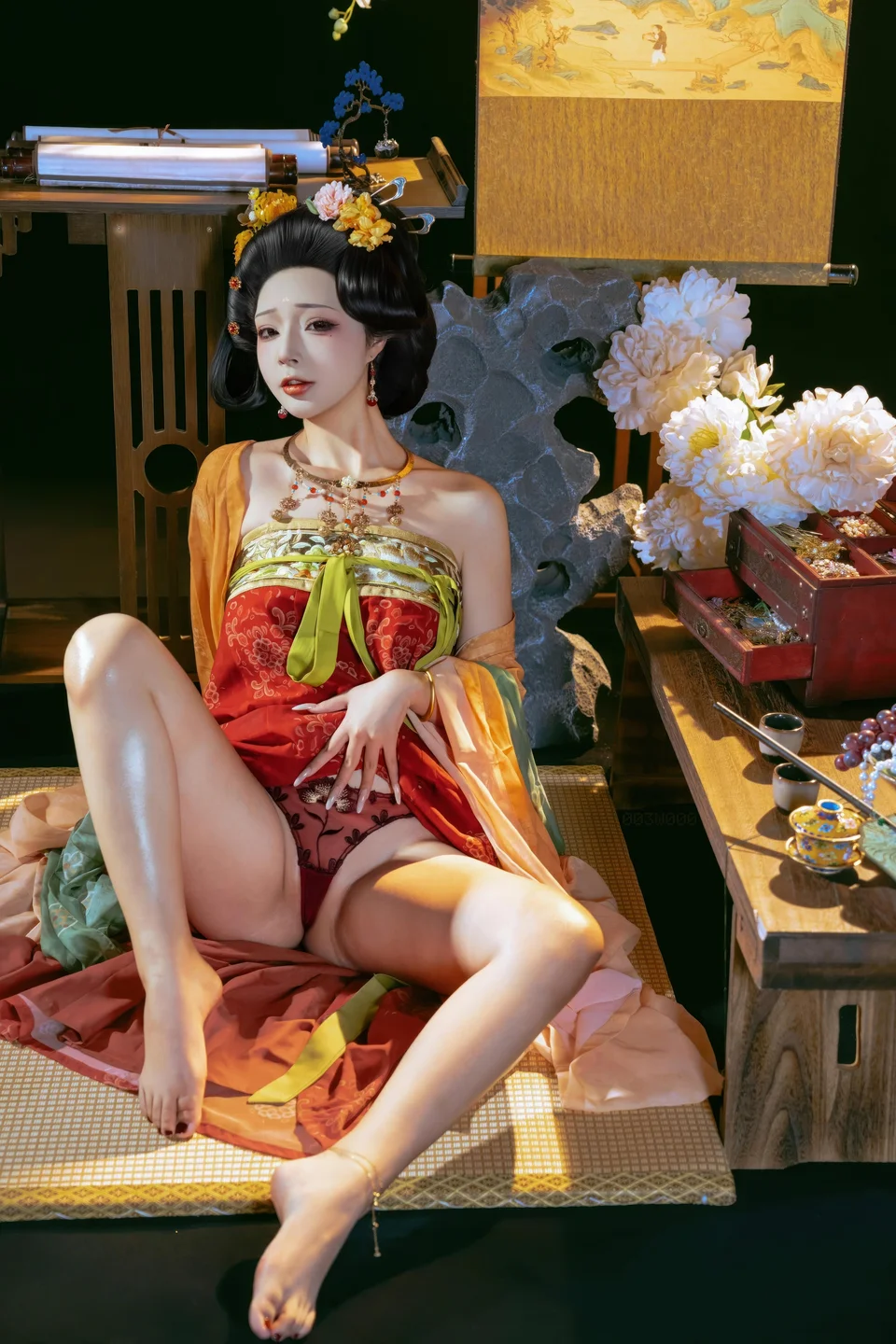 yuuhui玉汇 – NO.158 Tang Palace Night Banquet (136 photos) - Yuuhuiyu Hui (yuuhui玉汇) - Photo 24 of 136
