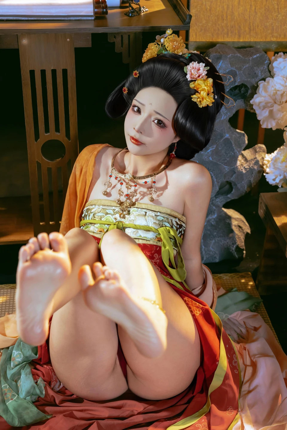 yuuhui玉汇 – NO.158 Tang Palace Night Banquet (136 photos) - Yuuhuiyu Hui (yuuhui玉汇) - Photo 25 of 136