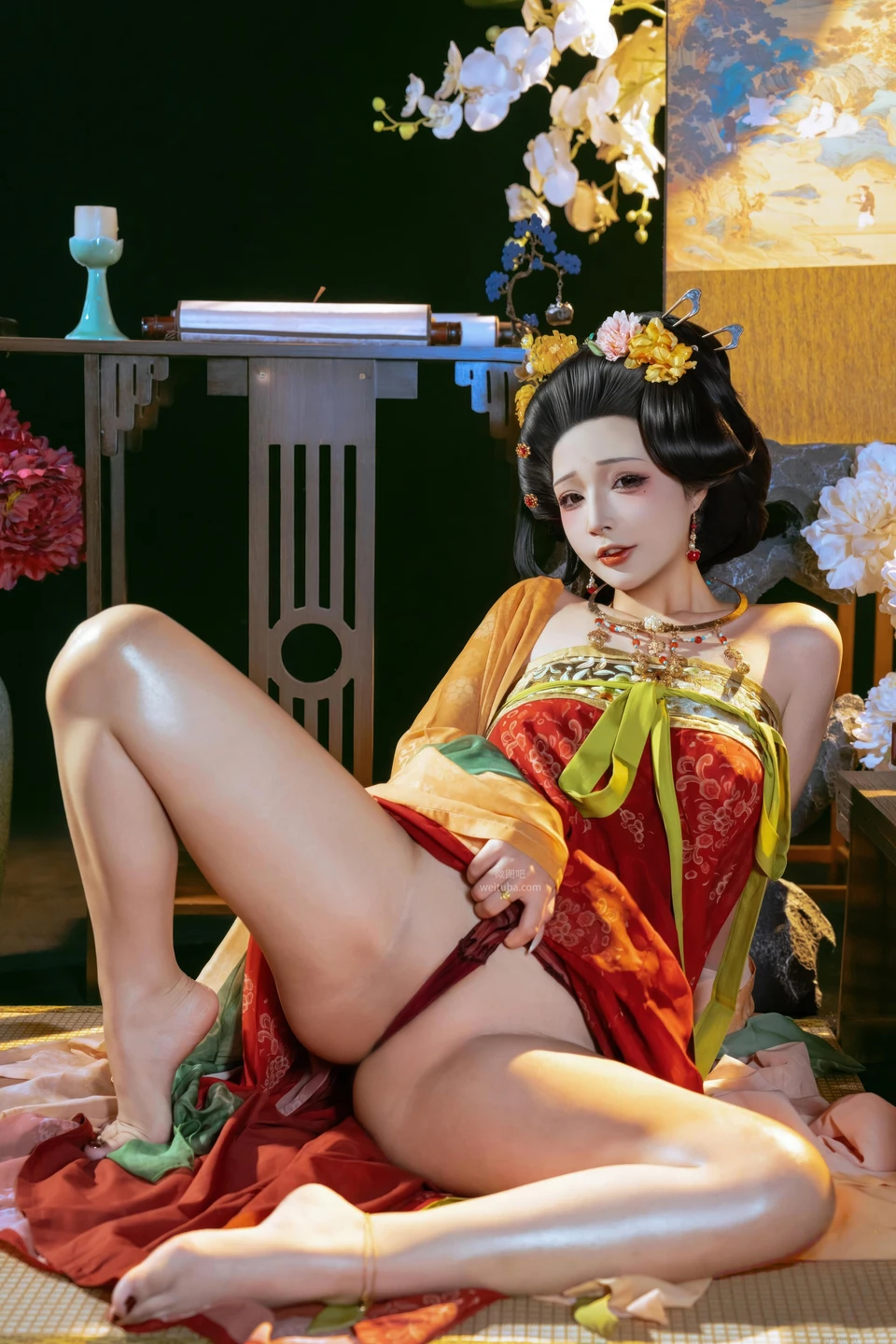 yuuhui玉汇 – NO.158 Tang Palace Night Banquet (136 photos) - Yuuhuiyu Hui (yuuhui玉汇) - Photo 26 of 136
