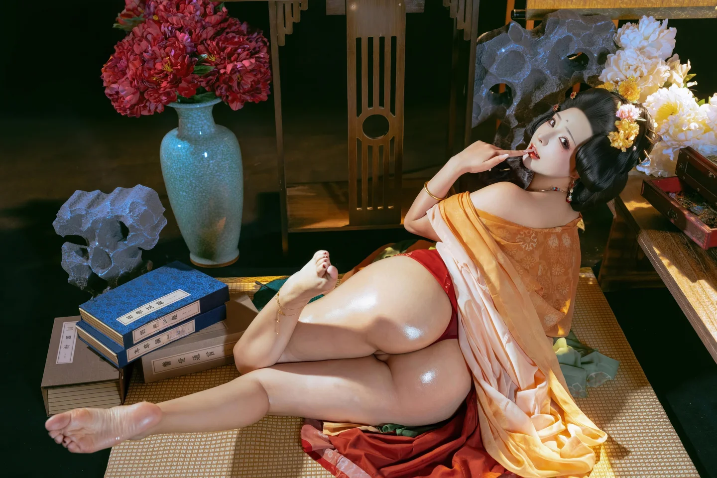 yuuhui玉汇 – NO.158 Tang Palace Night Banquet (136 photos) - Yuuhuiyu Hui (yuuhui玉汇) - Photo 29 of 136
