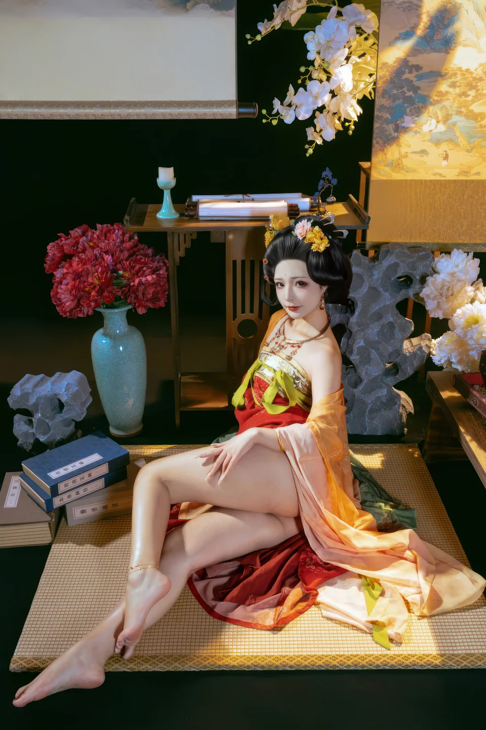 yuuhui玉汇 – NO.158 Tang Palace Night Banquet (136 photos) - Yuuhuiyu Hui (yuuhui玉汇) - Photo 55 of 136