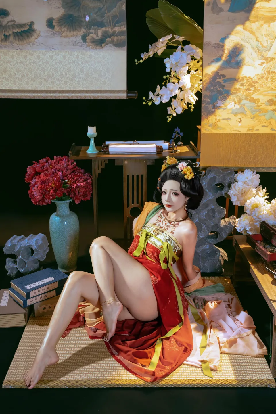 yuuhui玉汇 – NO.158 Tang Palace Night Banquet (136 photos) - Yuuhuiyu Hui (yuuhui玉汇) - Photo 56 of 136