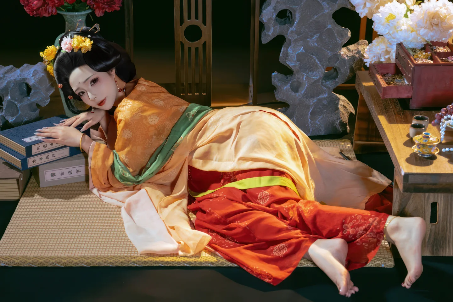 yuuhui玉汇 – NO.158 Tang Palace Night Banquet (136 photos) - Yuuhuiyu Hui (yuuhui玉汇) - Photo 66 of 136