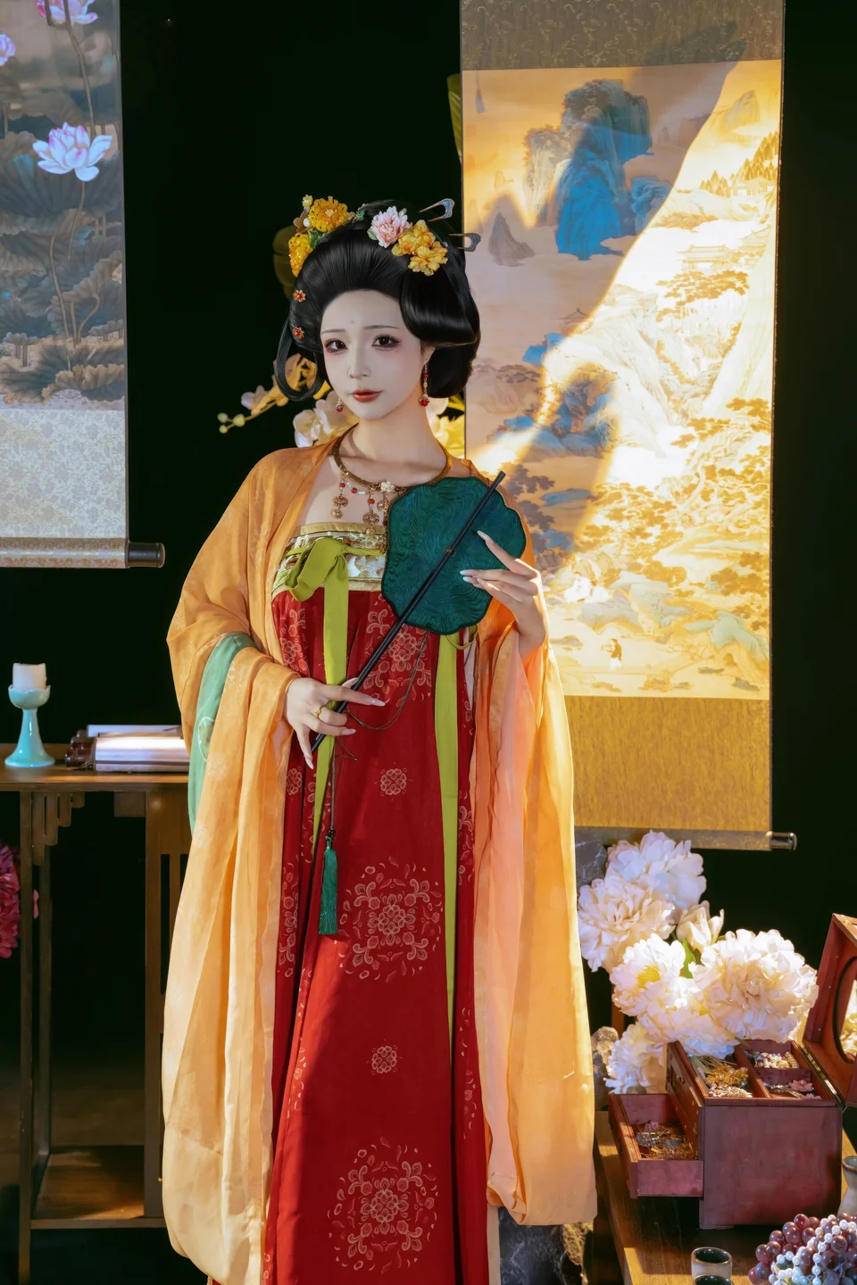yuuhui玉汇 – NO.158 Tang Palace Night Banquet (136 photos) - Yuuhuiyu Hui (yuuhui玉汇) - Photo 68 of 136
