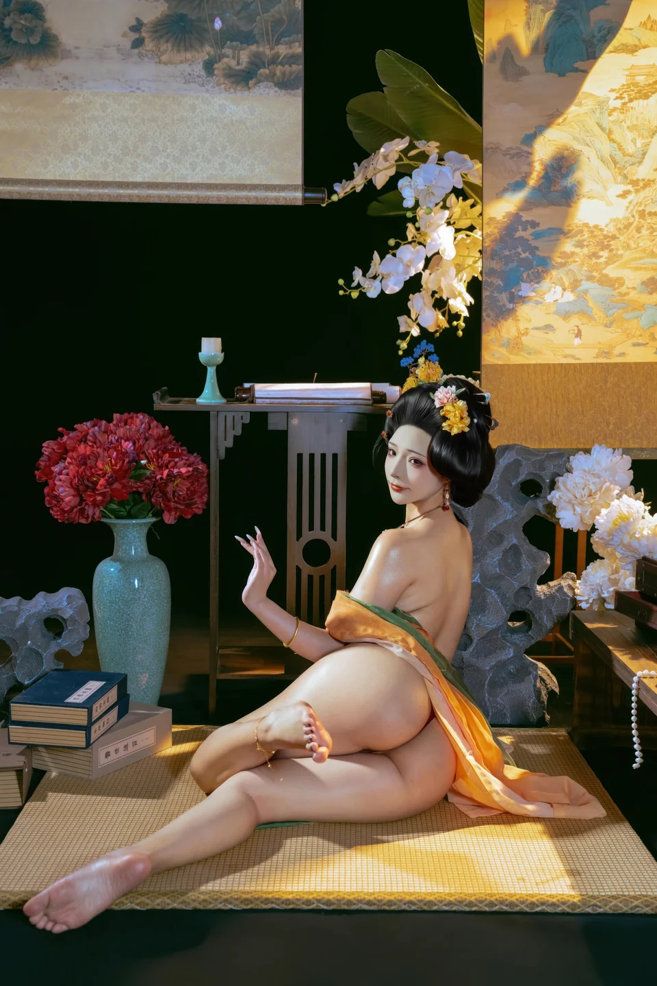 yuuhui玉汇 – NO.158 Tang Palace Night Banquet (136 photos) - Yuuhuiyu Hui (yuuhui玉汇) - Photo 77 of 136