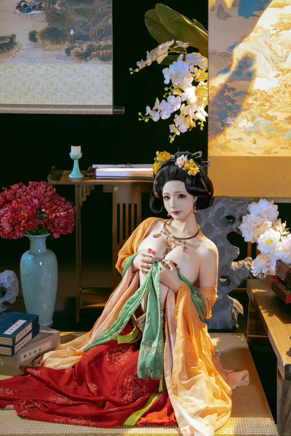 yuuhui玉汇 – NO.158 Tang Palace Night Banquet (136 photos) - Yuuhuiyu Hui (yuuhui玉汇) - Photo 111 of 136