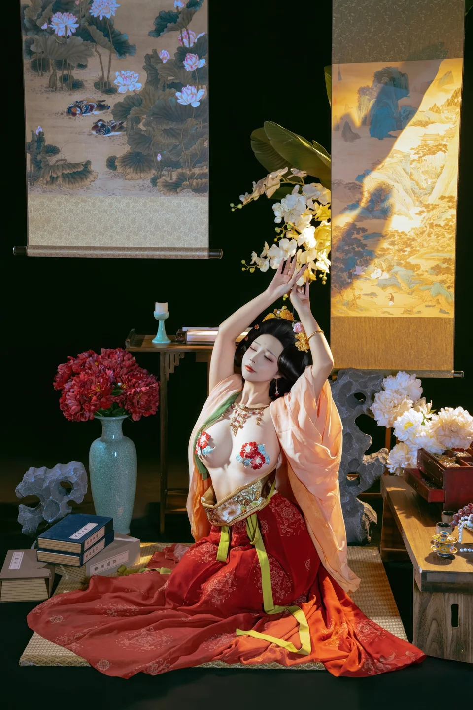 yuuhui玉汇 – NO.158 Tang Palace Night Banquet (136 photos) - Yuuhuiyu Hui (yuuhui玉汇) - Photo 112 of 136