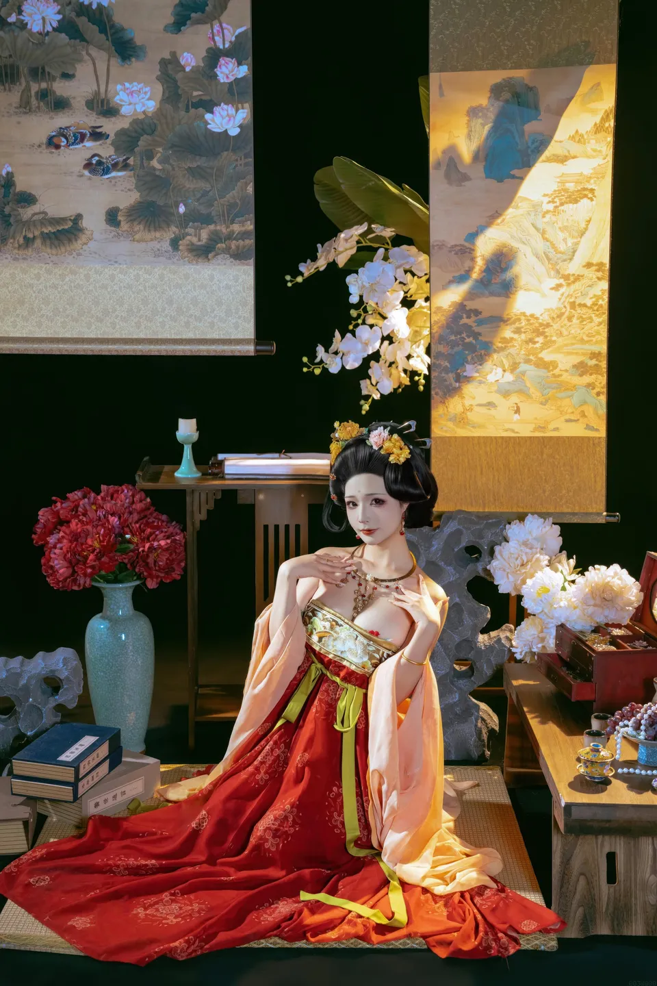 yuuhui玉汇 – NO.158 Tang Palace Night Banquet (136 photos) - Yuuhuiyu Hui (yuuhui玉汇) - Photo 113 of 136
