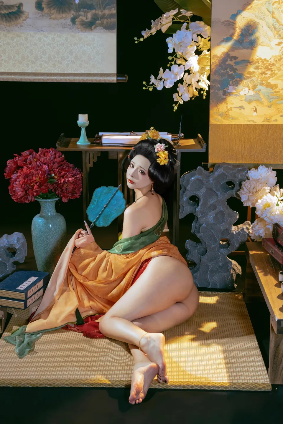 yuuhui玉汇 – NO.158 Tang Palace Night Banquet (136 photos) - Yuuhuiyu Hui (yuuhui玉汇) - Photo 118 of 136
