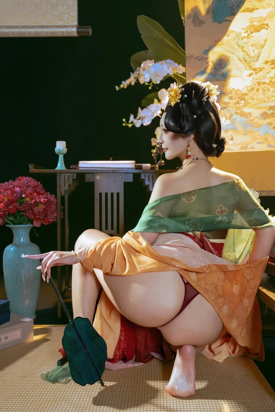 yuuhui玉汇 – NO.158 Tang Palace Night Banquet (136 photos) - Yuuhuiyu Hui (yuuhui玉汇) - Photo 120 of 136