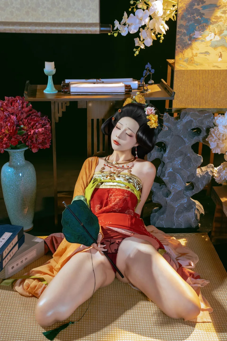 yuuhui玉汇 – NO.158 Tang Palace Night Banquet (136 photos) - Yuuhuiyu Hui (yuuhui玉汇) - Photo 125 of 136