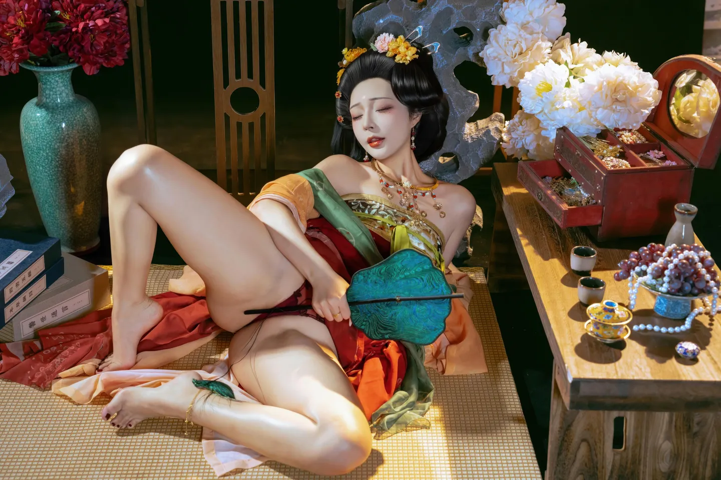 yuuhui玉汇 – NO.158 Tang Palace Night Banquet (136 photos) - Yuuhuiyu Hui (yuuhui玉汇) - Photo 126 of 136