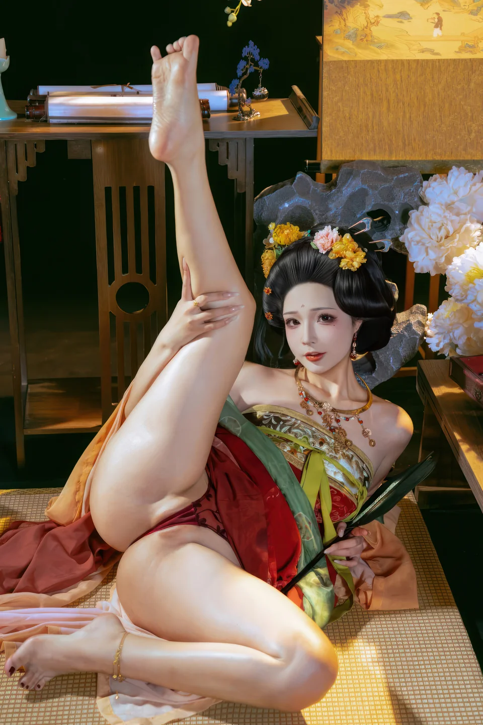 yuuhui玉汇 – NO.158 Tang Palace Night Banquet (136 photos) - Yuuhuiyu Hui (yuuhui玉汇) - Photo 127 of 136