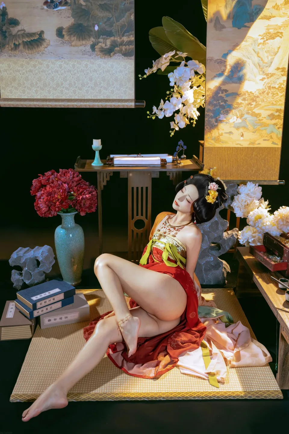 yuuhui玉汇 – NO.158 Tang Palace Night Banquet (136 photos) - Yuuhuiyu Hui (yuuhui玉汇) - Photo 129 of 136