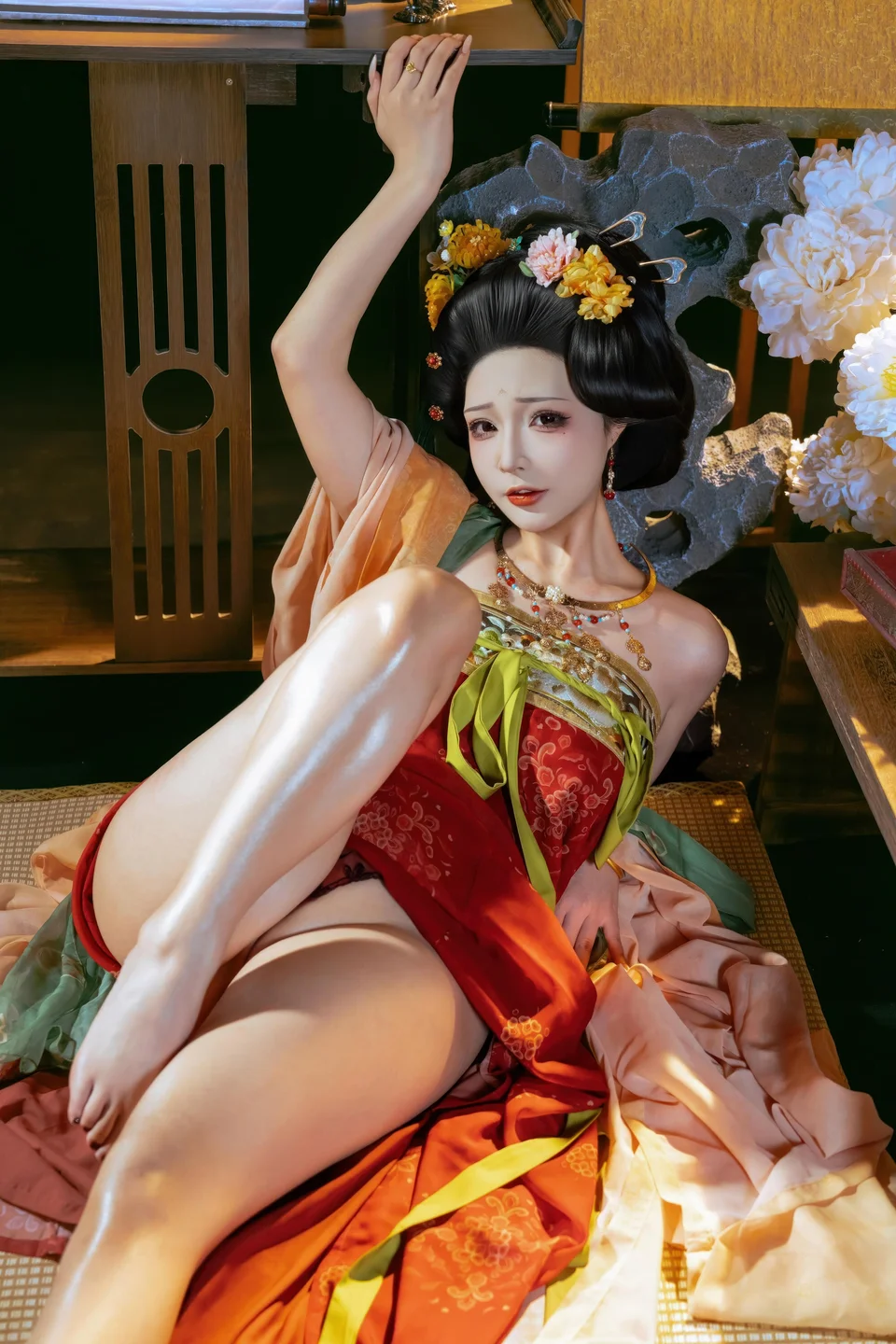 yuuhui玉汇 – NO.158 Tang Palace Night Banquet (136 photos) - Yuuhuiyu Hui (yuuhui玉汇) - Photo 131 of 136