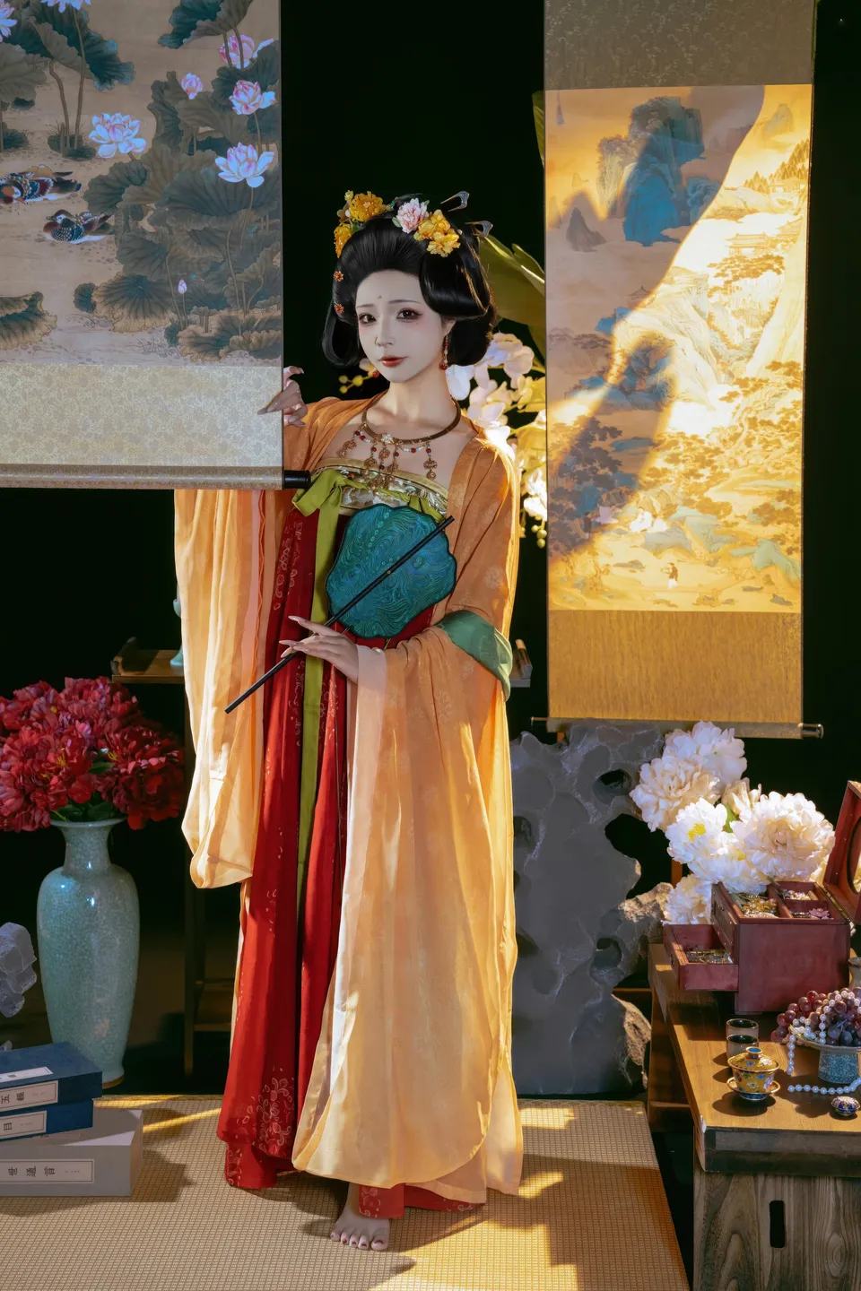 yuuhui玉汇 – NO.158 Tang Palace Night Banquet (136 photos) - Yuuhuiyu Hui (yuuhui玉汇) - Photo 132 of 136