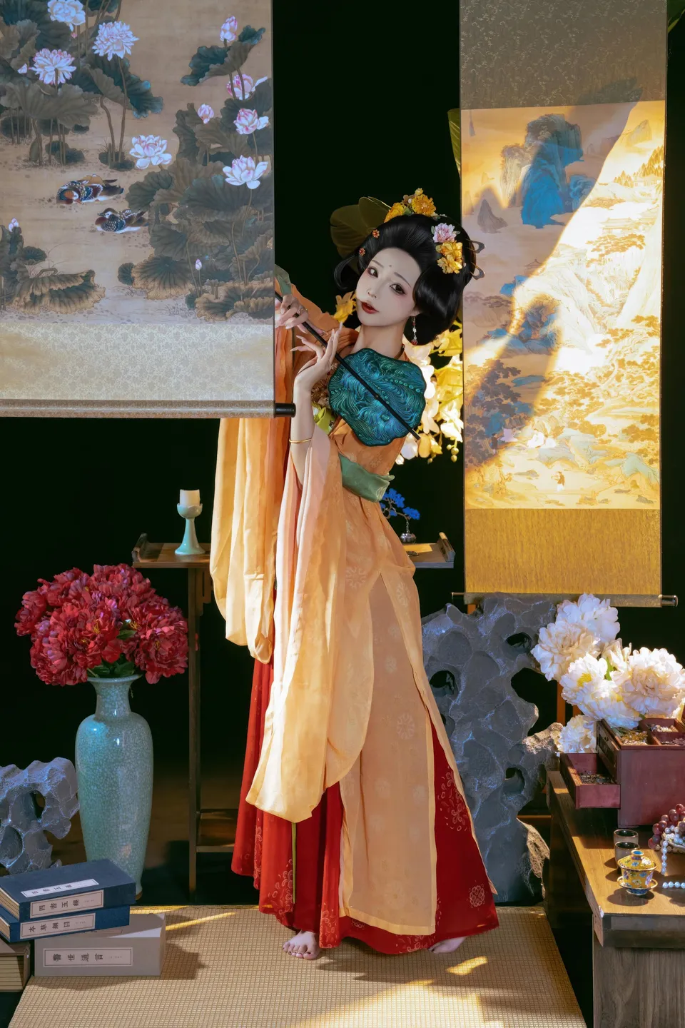 yuuhui玉汇 – NO.158 Tang Palace Night Banquet (136 photos) - Yuuhuiyu Hui (yuuhui玉汇) - Photo 133 of 136