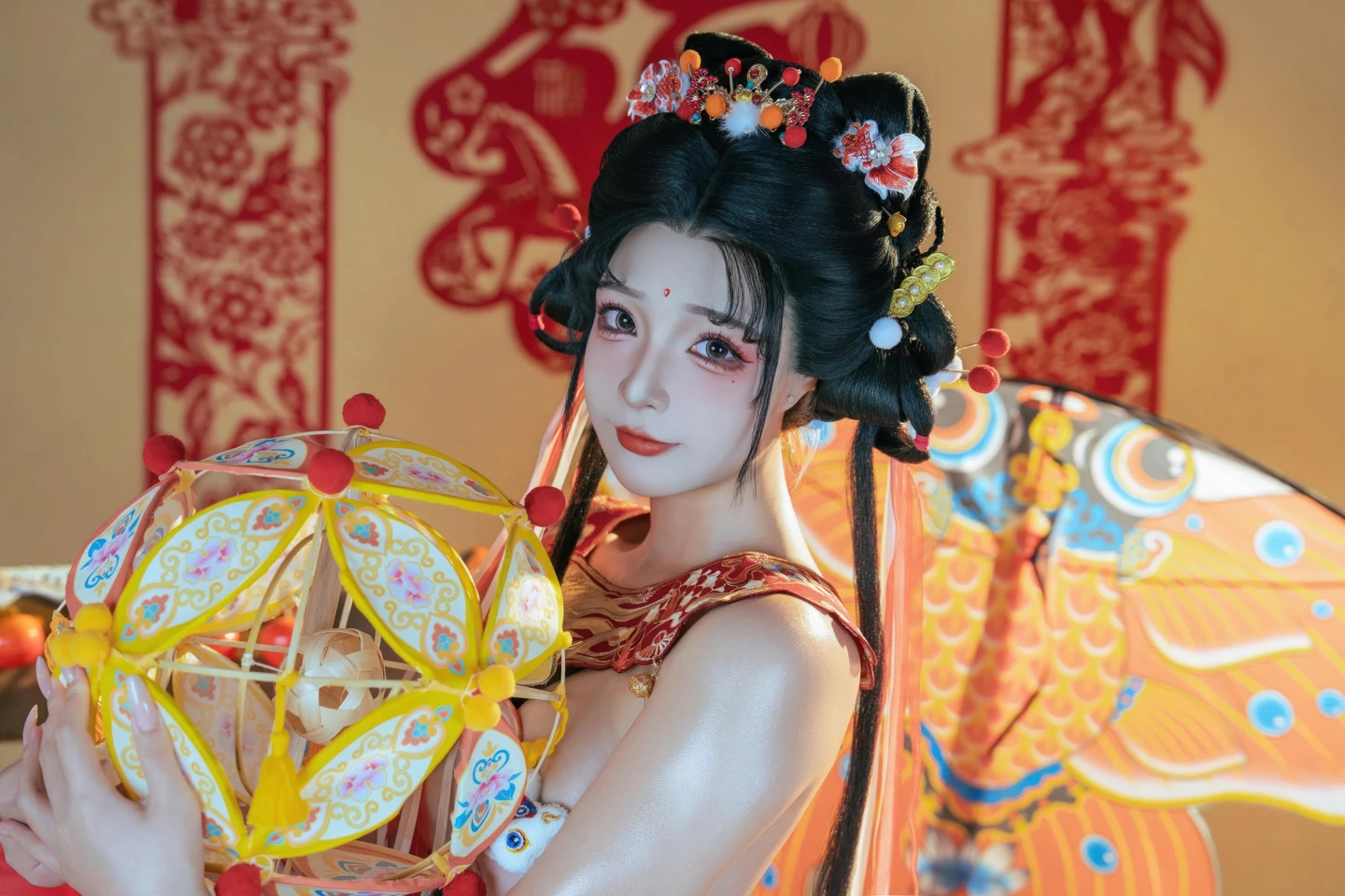 yuuhui玉汇 – NO.159 2026 New Year Special Lion Dancer Girl [131P-2V-2.12G] (131 photos) - Yuuhuiyu Hui (yuuhui玉汇) - Photo 59 of 131